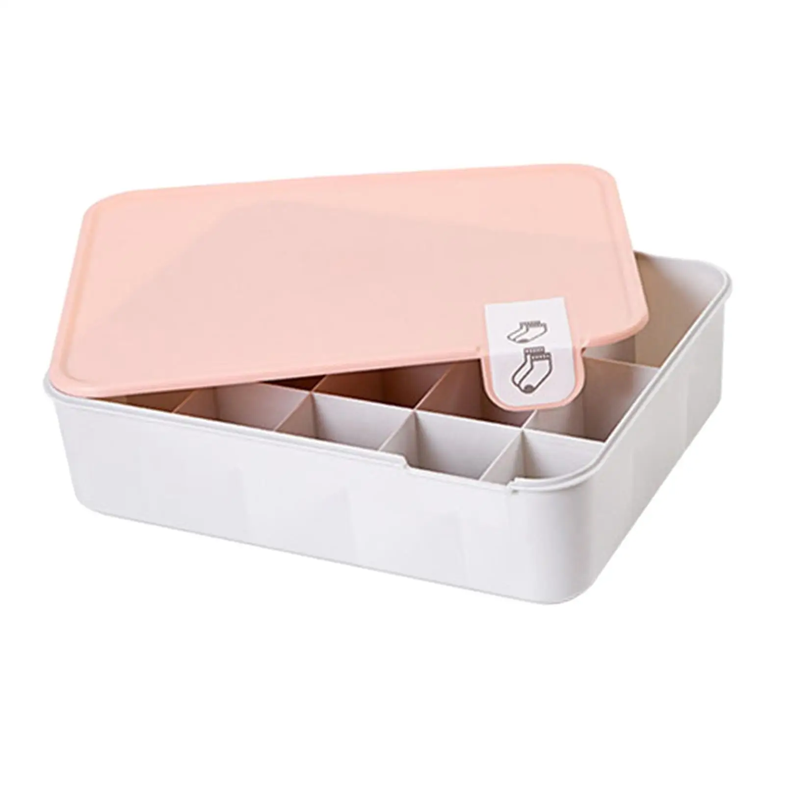Underwear Storage Box PP Drawer Organizer Durable Large Capacity Jewelry Box