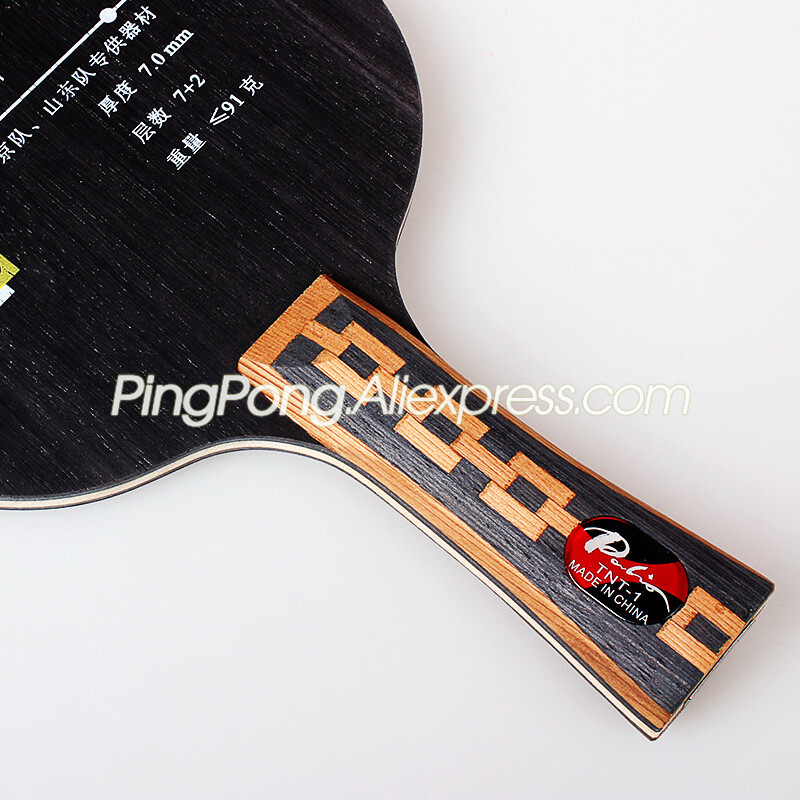 Description Picture 6 of itemOriginal Palio TNT-1 Table Tennis Blade Racket Carbon Offensive TNT 1 Spin Speed Ping Pong Bat Paddle