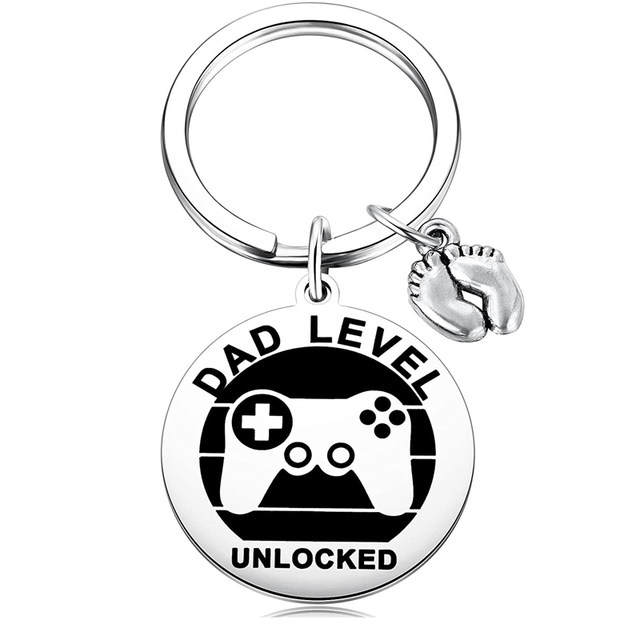 New dad fashion keychain