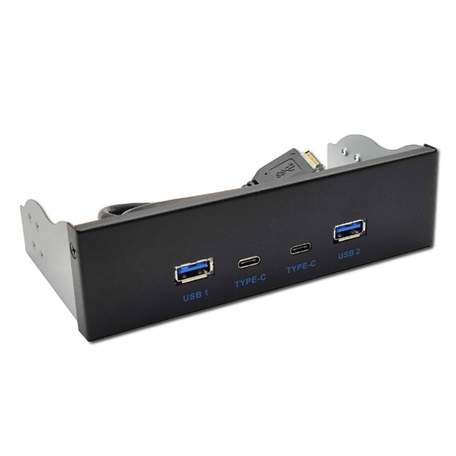 USB 3.2フロントパネルハブ,マルチUSB usb3.2 type-c,超高速ポート,3.5 