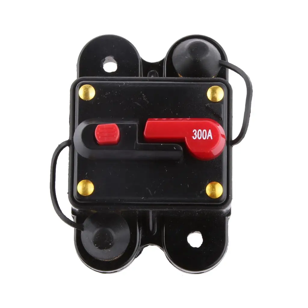 Manual  Circuit Breaker 12v/Boat Audio Inline  Holder 300A