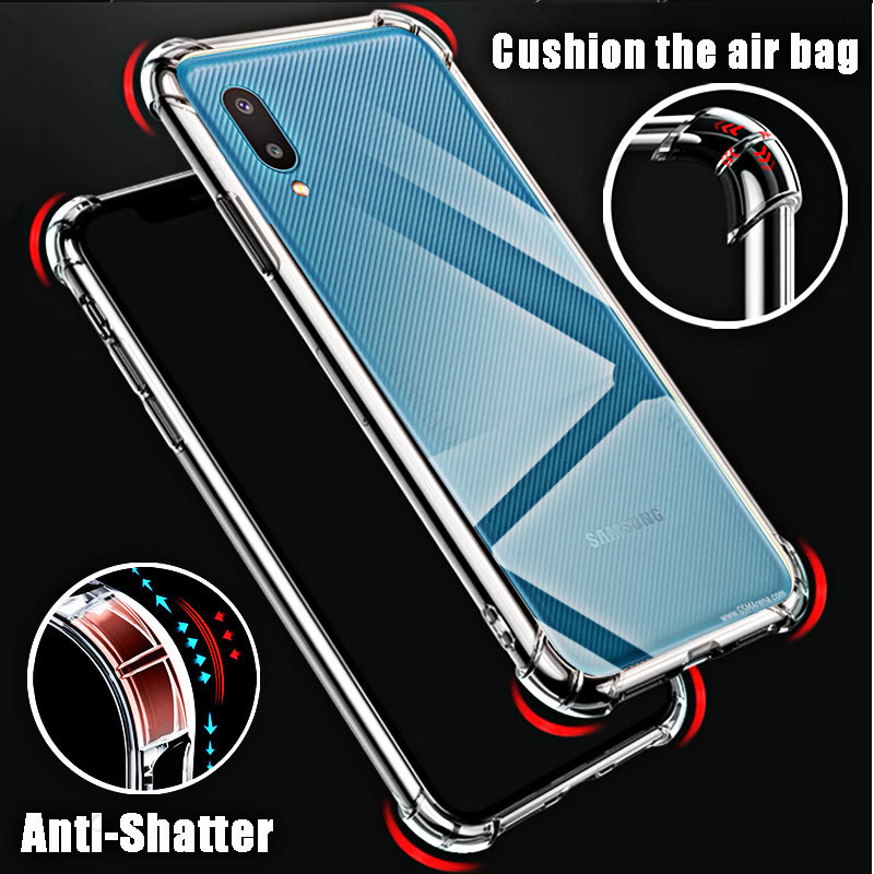 Für Samsung Galaxy A02 Clear Phone Soft Case TPU transparent für Samsung eine 02 6.5 "SM-A022F stoß feste Anti-Kratz-Abdeckungen Shell – Detail 4