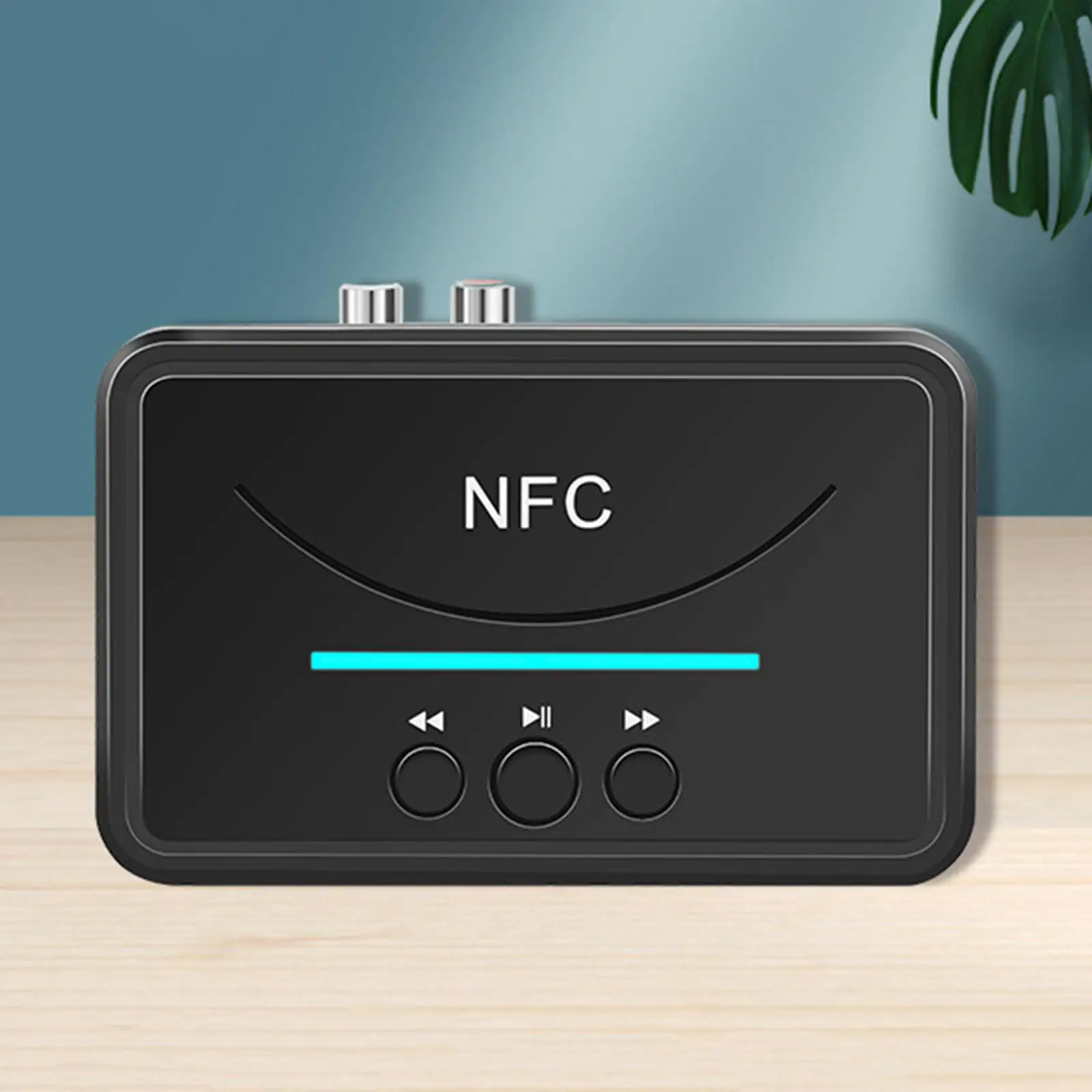 NFC  5.0 Audio Receiver Adapter USB Play Low Latency, Black Color