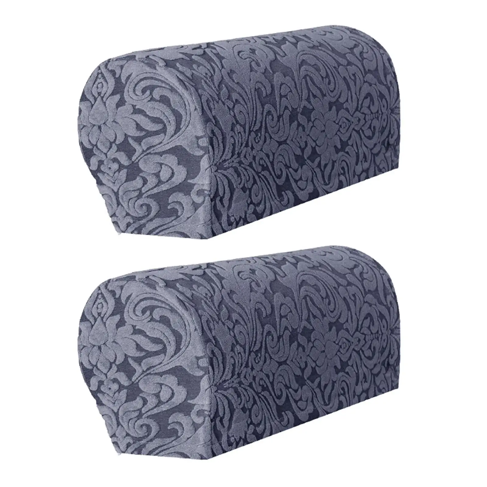 Stretch Armrest Covers Jacquard Sofa Arm Covers Comfortable Detachable