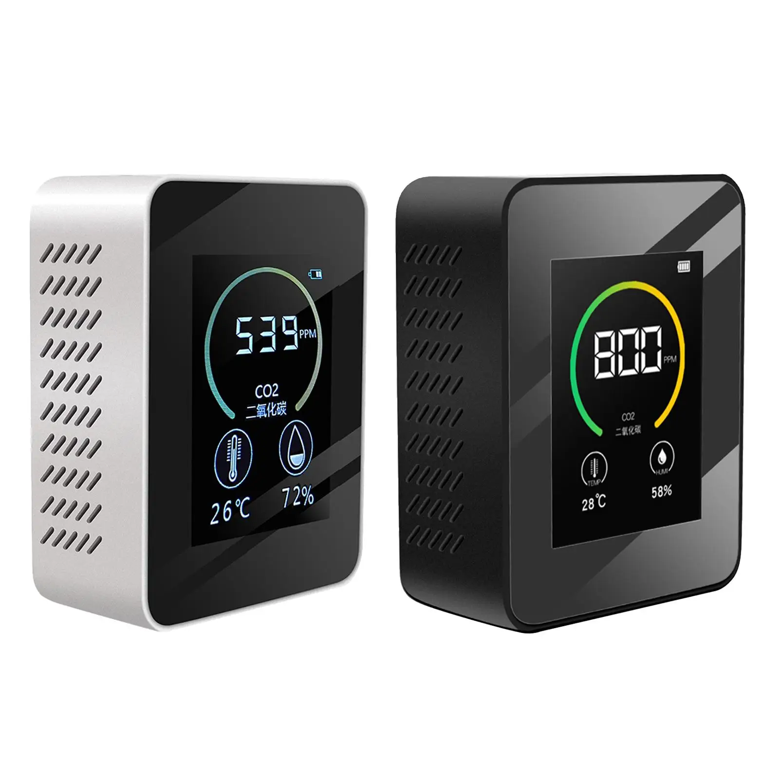 Carbon Dioxide Temperature Humidity Intelligent Monitor Meter