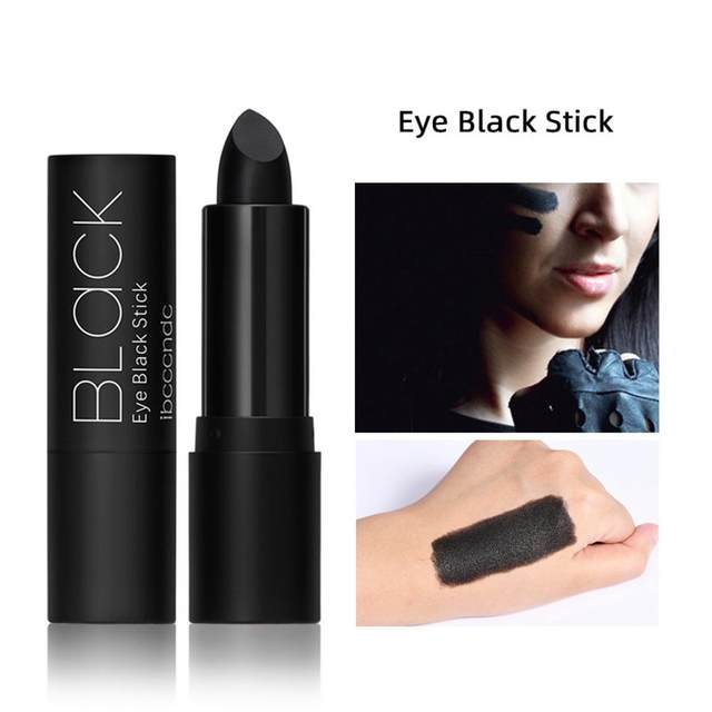 Bâtons de peinture pour le visage, maquillage pour les yeux noirs,  anti-transpiration, imperméable à l'eau, peinture Linge, fournitures de  sport - AliExpress