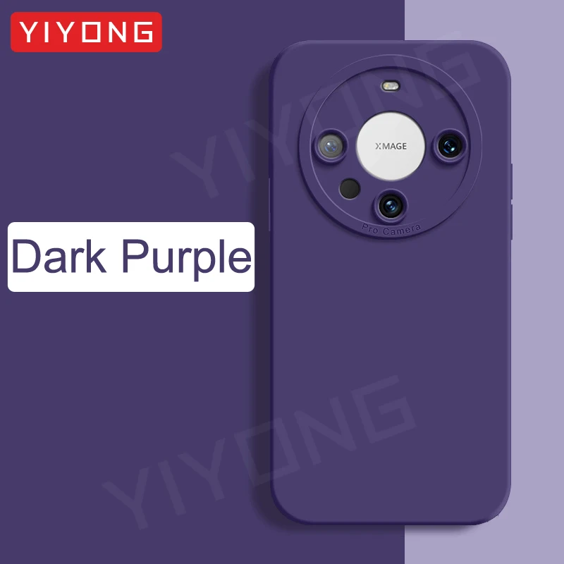 Custodia Mate60 YIYONG Square Liquid Silicone Soft Cover per Huawei Mate 60 50 40 Mate40 Mate50 Pro Custodie per telefono antiurto_voghion.com