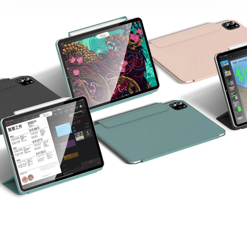 iphone 12 mini lifeproof case מגנטי דו צדדי קליפ מגן מקרה עבור IPad Pro12.9 אינץ 11 Mini6 מלא מפולת iPad מקרה cool iphone 12 mini cases