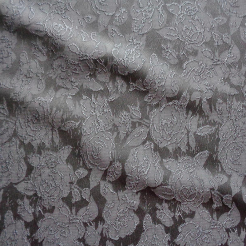 100*140cm Rose Muster Jacquard Kleidung Stoffe Plain Kleid Kleid Anzug Nähen Tuch Unterstützung Tropfen Verschiffen – Detail 8