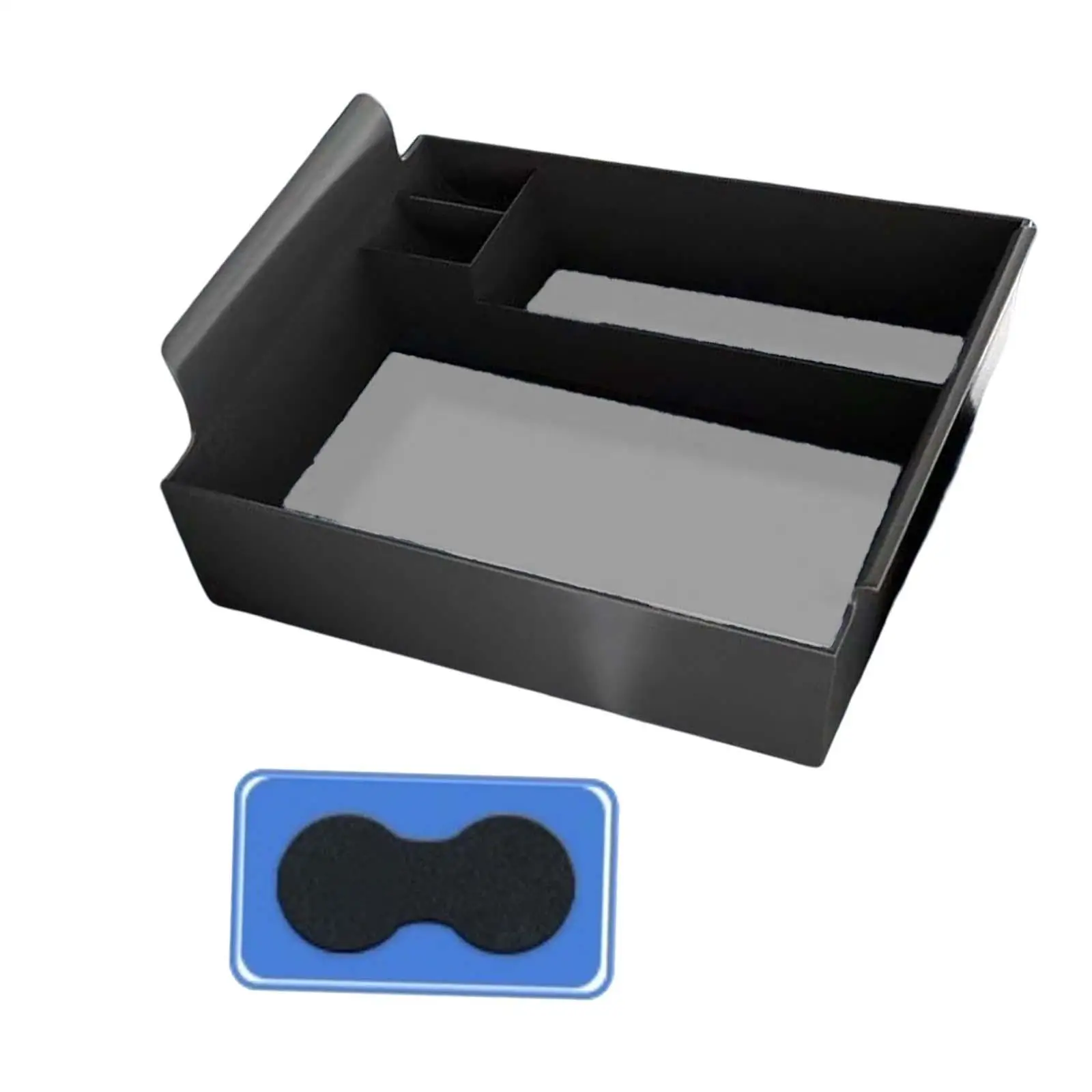 Armrest Storage Box Center Console Tray with Cup Mat for Byd Atto 3 2022-2023 Durable Automotive Spare Parts Easily Install