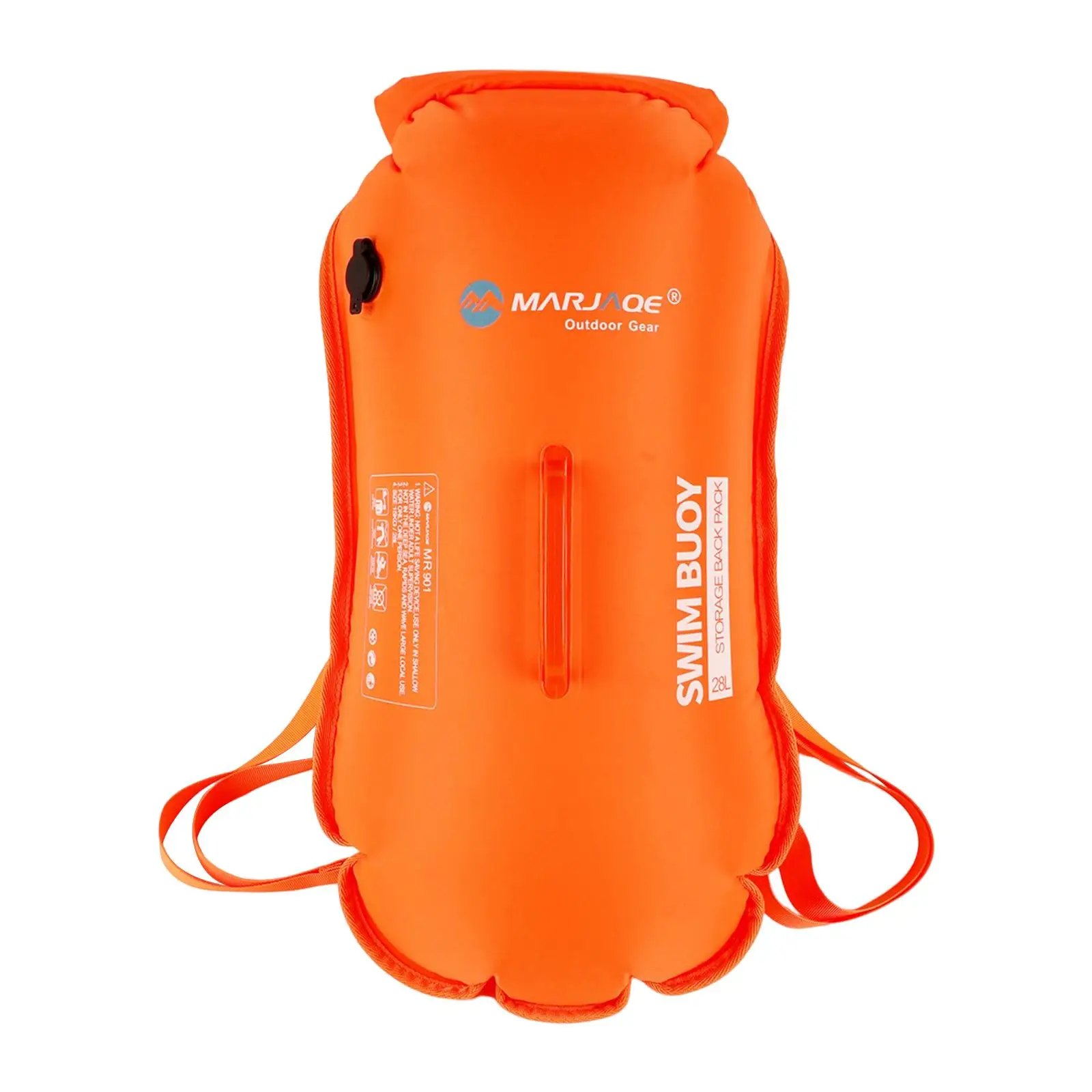 Swim Buoy Float with Adjustable Waist Belt Detachable for Kayakers Training