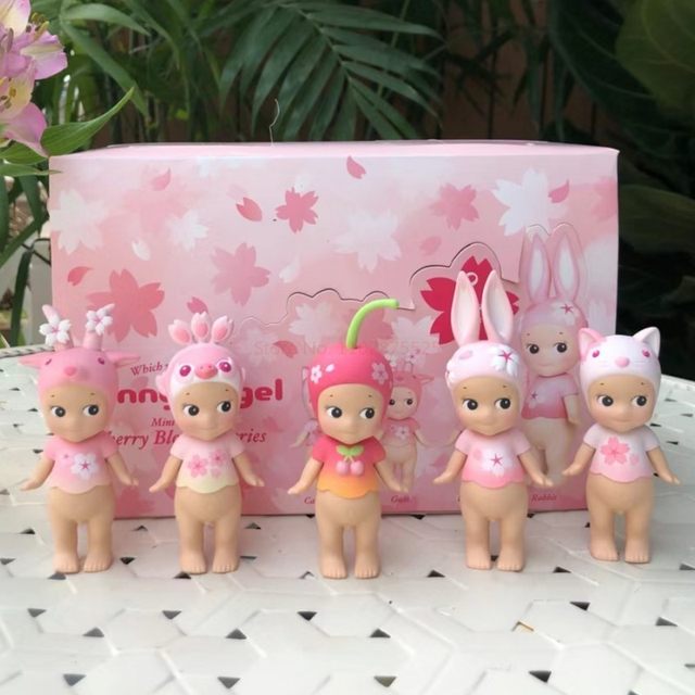 Reserved Sonny Angel Cherry Blossom 2019 Original Sakura newest Pink Full Set