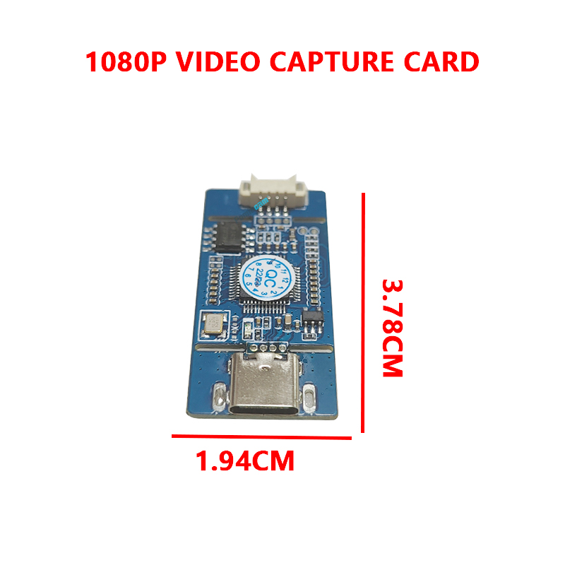 1080P Video Capture Card CVBS To USB Capture AV CVBS Analog Signal S-VIDEO Signal To Digital USB,TYPE-C Motherboard Driver-free