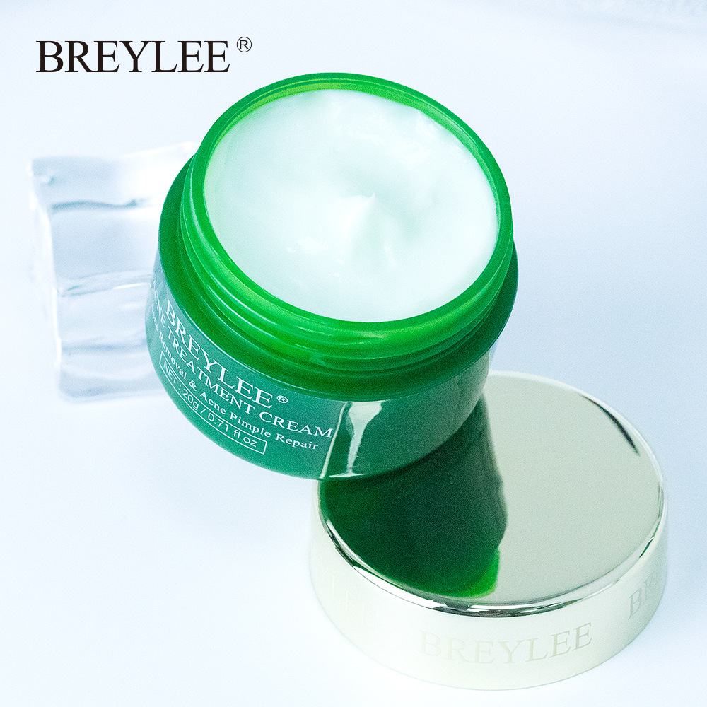 Best of BREYLEE 20g Acne Treatment Cream Anti Acne Face Cream Pimple Removal Spots Oil Control Shrink Pores Moisturizing Skin Care Serum Reviews & Tips