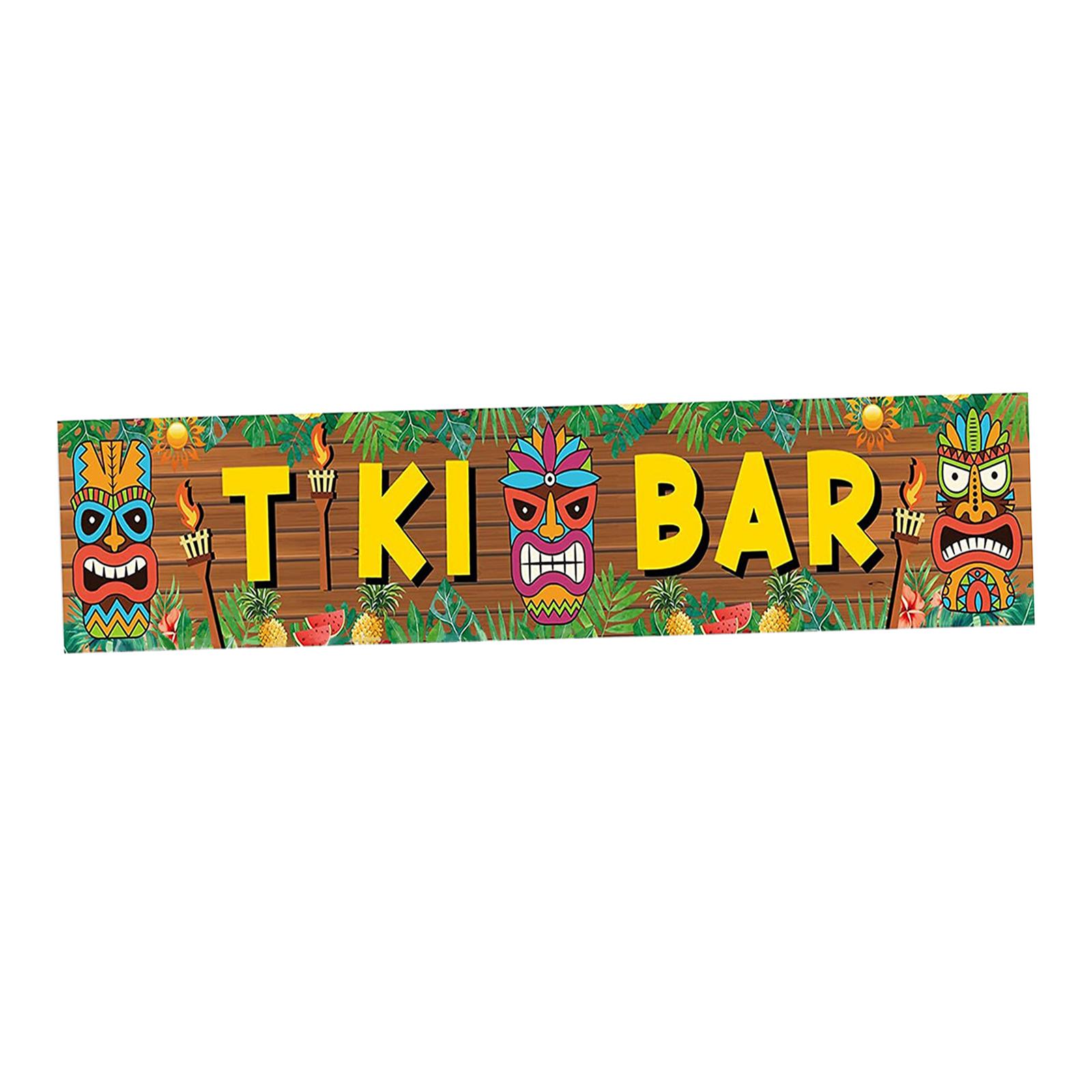 Party Supply Karneval Unutarnji Vanjski Rustikalni Tiki Bar Prednja vrata Baner Plaža Shop Dekoracija Ljeto