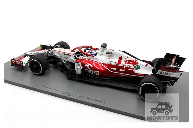 お得最新作Spark 1/18 Alfa Romeo Racing C38 2019 Kimi #7 アルファロメオ　キミライコネン レーシングカー