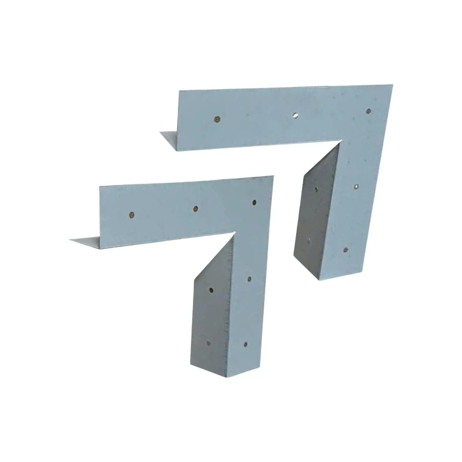 2x Heavy Duty Angles Fixing Support hardware Corners Fixation Mounts Corner Reinforcement Brackets for Shelf Wall Racks Bedframe