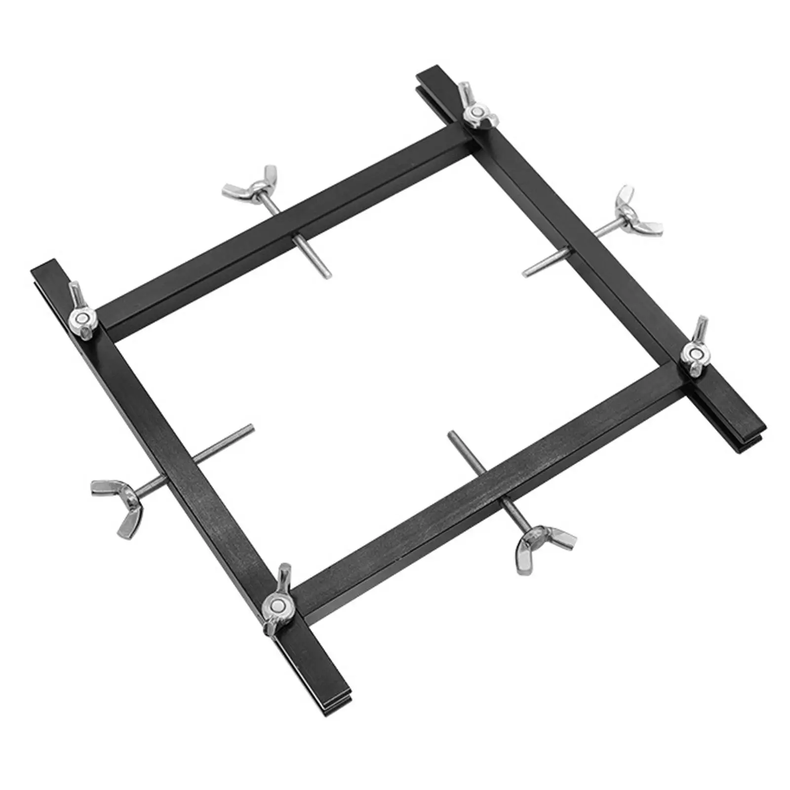 Hot Tent Stove Jack Square Adjustable Chimney Holder for Outdoor BBQ Camping
