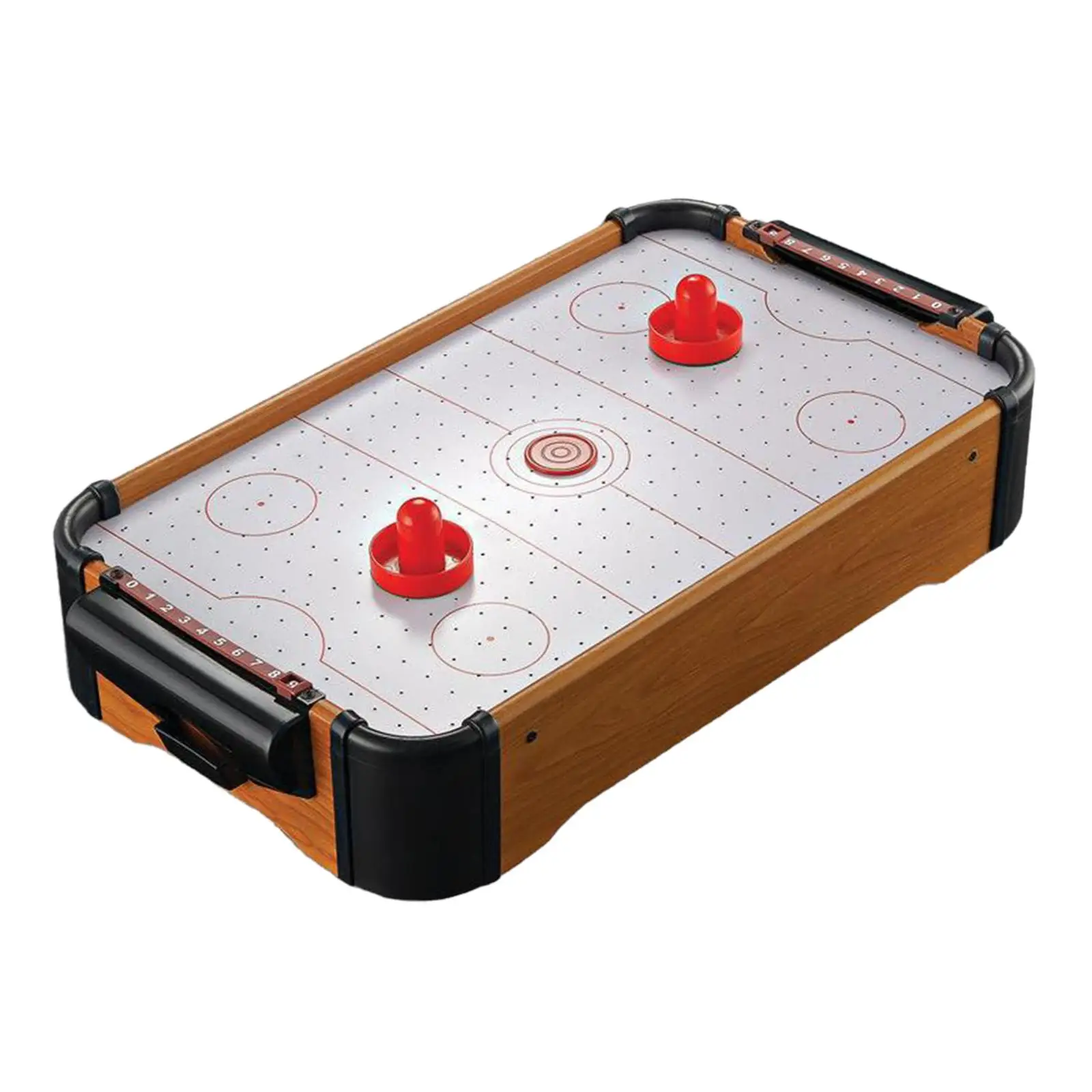 Wood Hockey Game Set Party Sport Game Entertainment Family games sports Play Football Board Tabletop Air Hockey for Child Adults