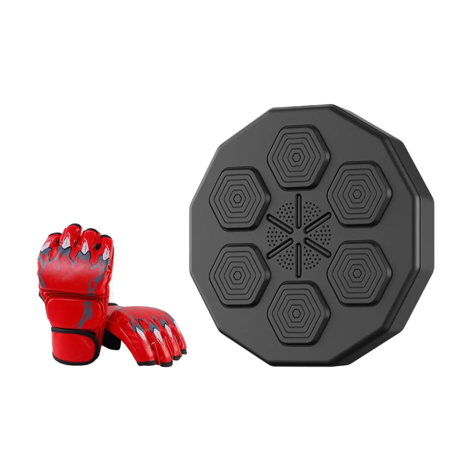 Boxing Machine Wall Mount Kids Adults Electronic Music Boxing Wall Target Rhythm Wall Target for Kickboxing Exercise