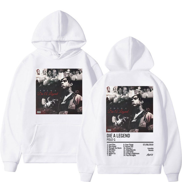 Rapper Polo G Music Album Graphic Hoodie Autumn Winter High