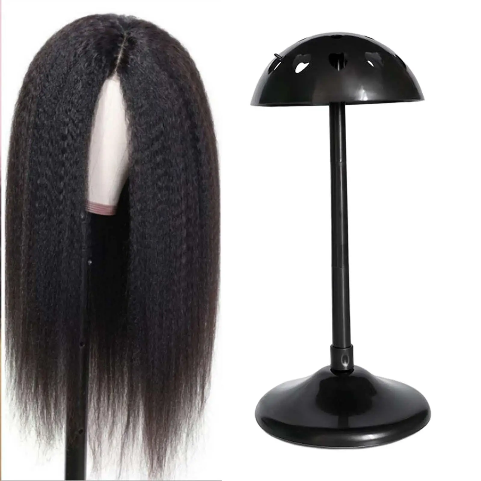 PP Hat Display Stand Adjustable Height for Hair Styling Drying Hat Storage Cute Shape