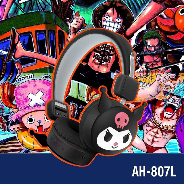 ONE PIECE Anime Headphones Bluetooth Headset Wireless