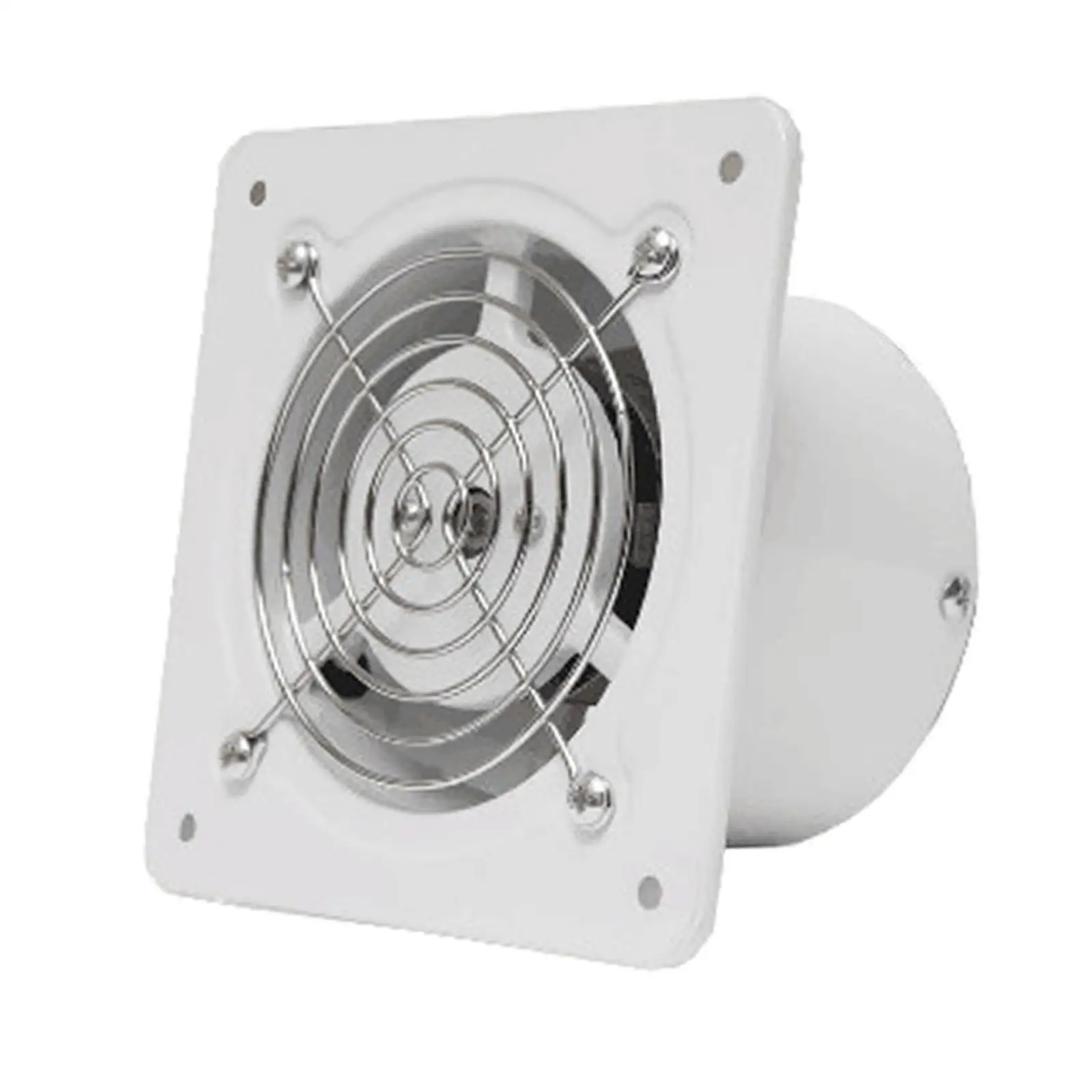 4 inch Exhaust Fan Through Wall Installation 20W Extractor Ventilation Fan Blower High Speed for Window Kitchen