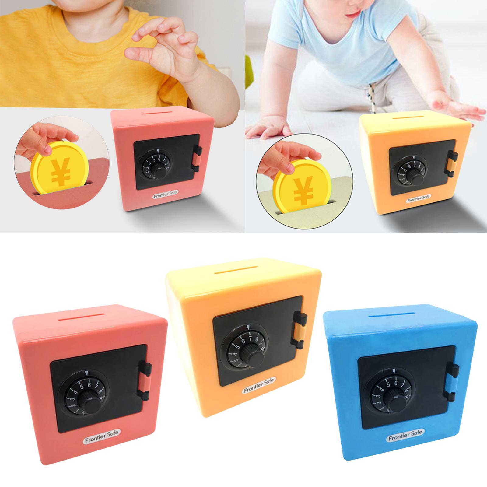 Piggy Bank Safe Box Money Coin Saving Storage Box Gift Coin Bank Money Boxes for Baby Toddlers Children Boys Girls Kids