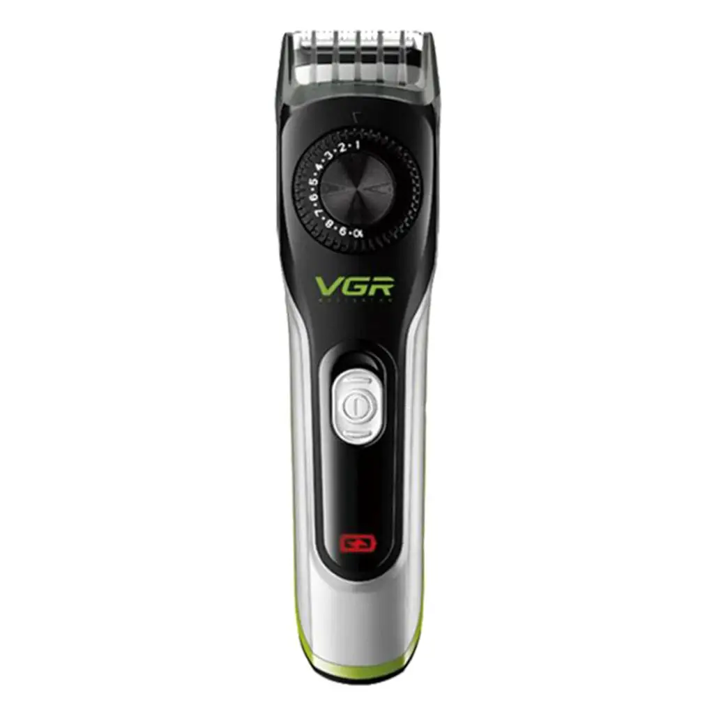 Soundless Trimmer, Beard Trimmer and Hair Clipper with Cleaning Brush + USB Charging Cable, US Plug