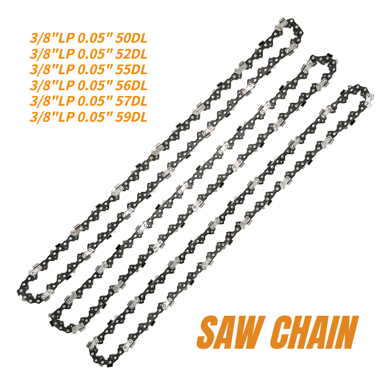 Title 1, Semi Chisel Chain for Chainsaw 3/8" Little Pitc...