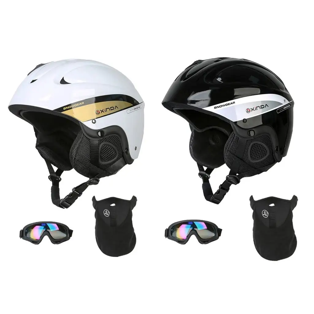 Hot Sale Ski Cycling Helmet Integrally-molded Skiing Helmet For Adult and Kids Snow Helmet Safety Skateboard Snowboard Helmet