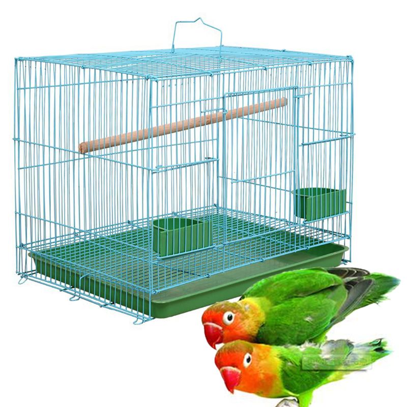 Title 8, new Wire Rectangular Small Cage for Small Birds...