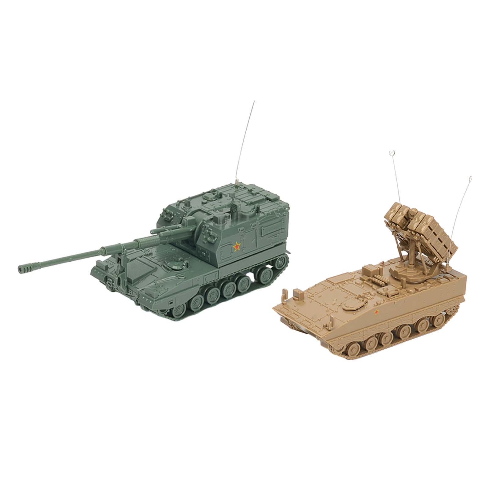 1:72 Puzzle Education Toy DIY Assemble Assembled Tank Model Tracked Crawler Chariot for Children Gift Collection Adults Boys