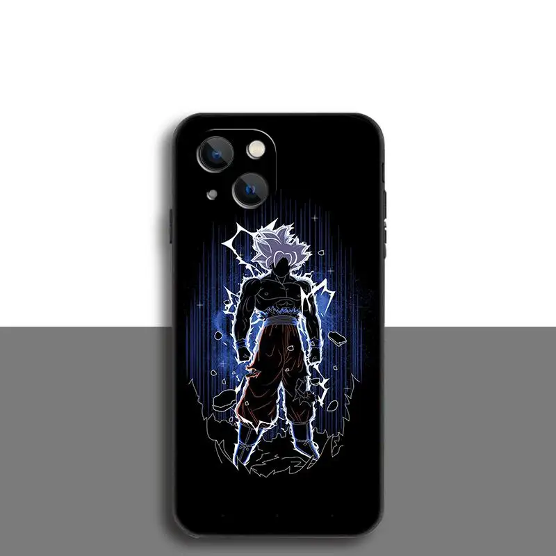 Dragon Ball Silhouette Phone Case For iPhone 13 Accessories 11 12 Xr SE 2020 6 6s 7 7P 13 X Xs 8 Plus Max Pro Mini 7mm6 Fundas iphone 13 pro max clear case