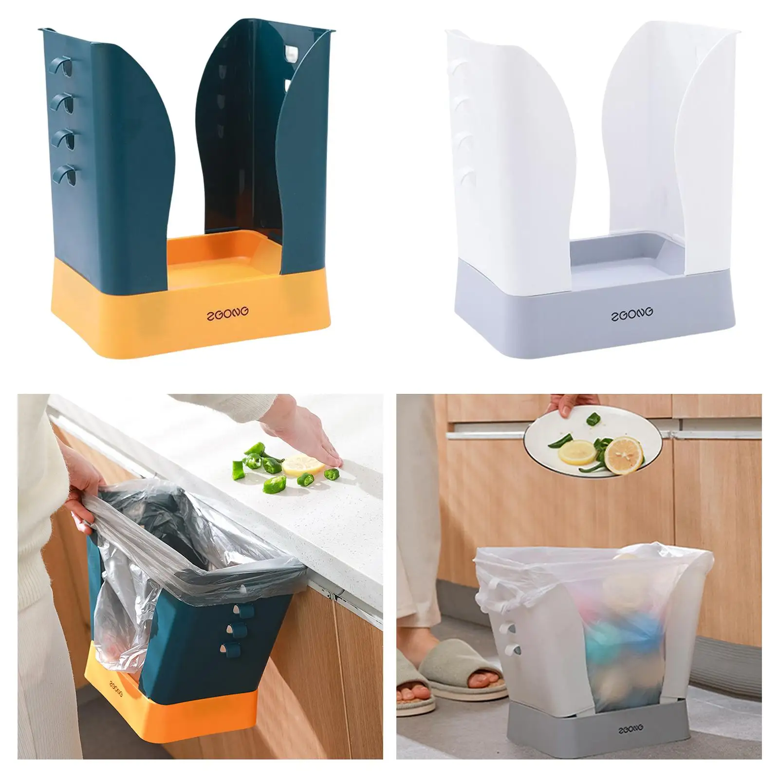 Expandable Trash Bin Garbage Can Wastebasket Dustbin Trash Bin for Toilet Bedroom Home Living Room Bathroom