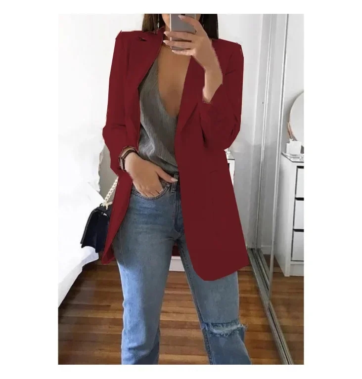 Title 33, Blazer Woman Clothing Tratza Office Wear Fashio...