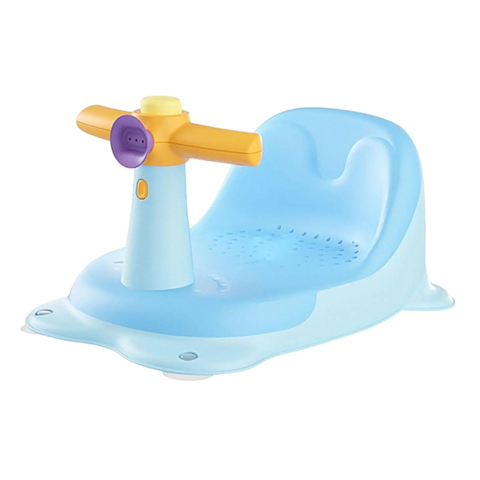 Portable Baby Bathtub Seat Bath Seat Support Seat Pad for 6-18 Months