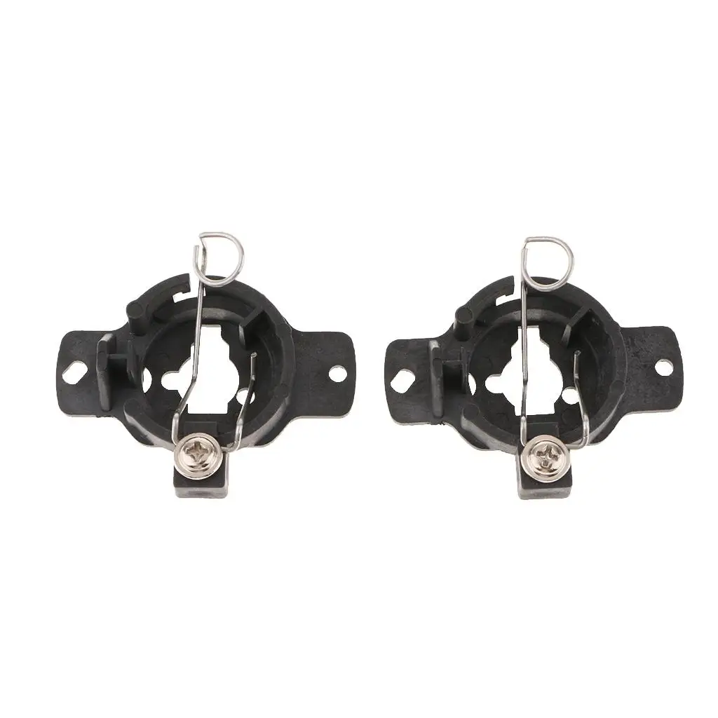 Pair Headlight Socket Car HID Bulb Holders Clip for Mercedes 320-