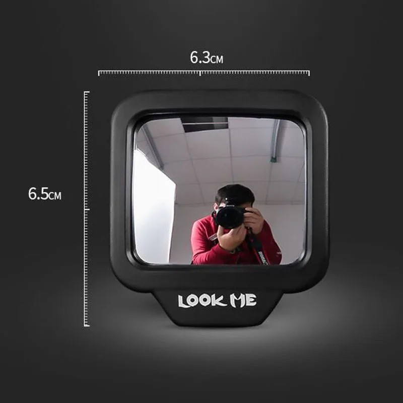 CHIZIYO-Wide Angle Car Espelho Ímã Traseiro, Espelho