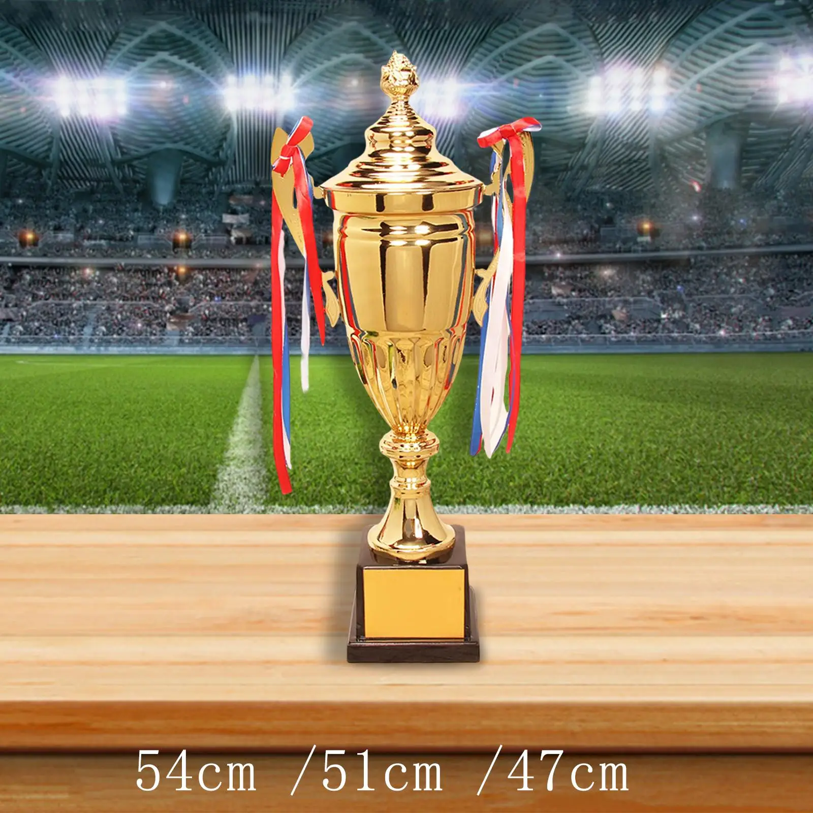 Award Trophy Large Trophy Rewards with Base for Celebrations Soccer Football League Match Tournaments Competition Party Favors
