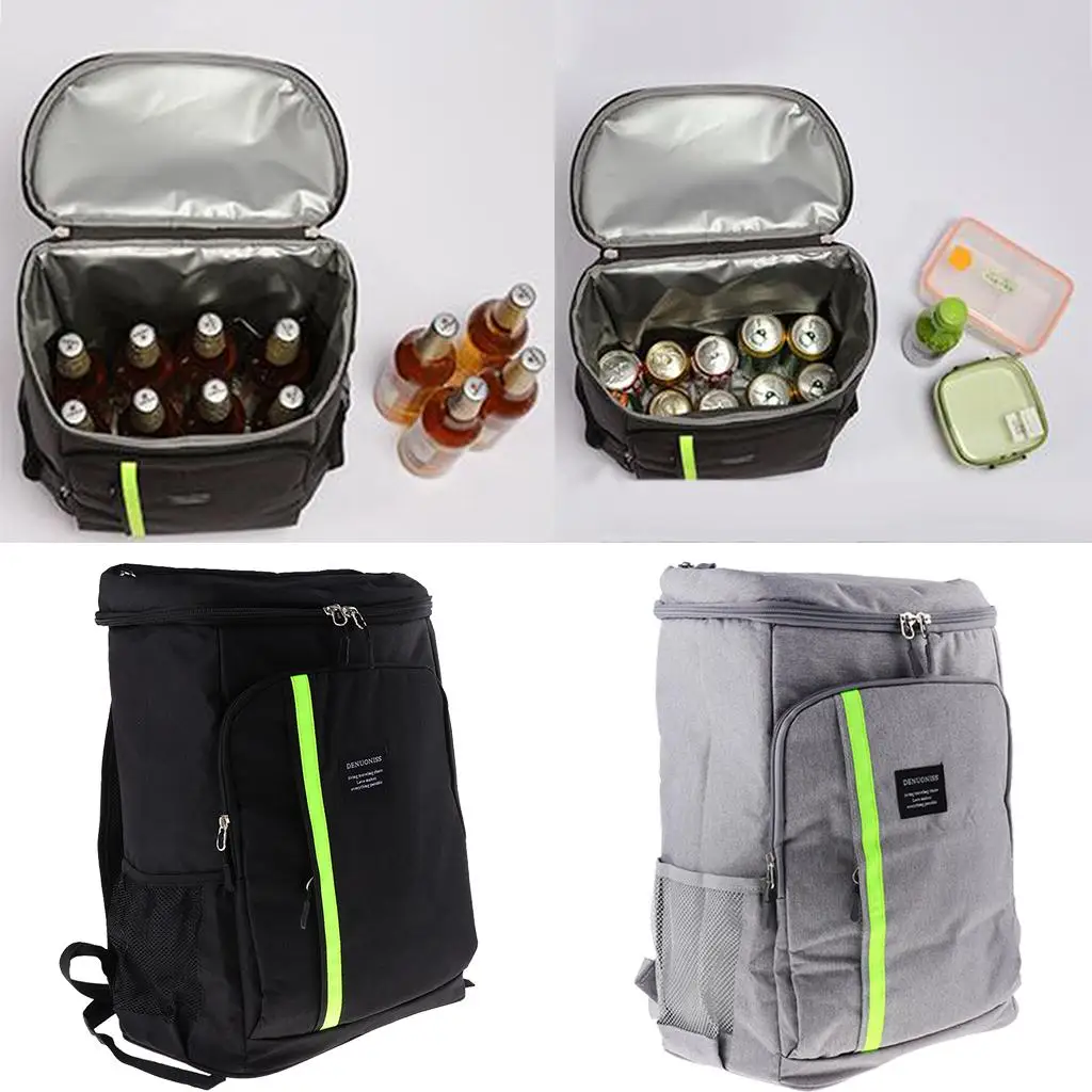 Waterproof Picnic Storage Bag Insulated Backpack Leakproof Ice Chest Backpack Coolers - 2 Color Available