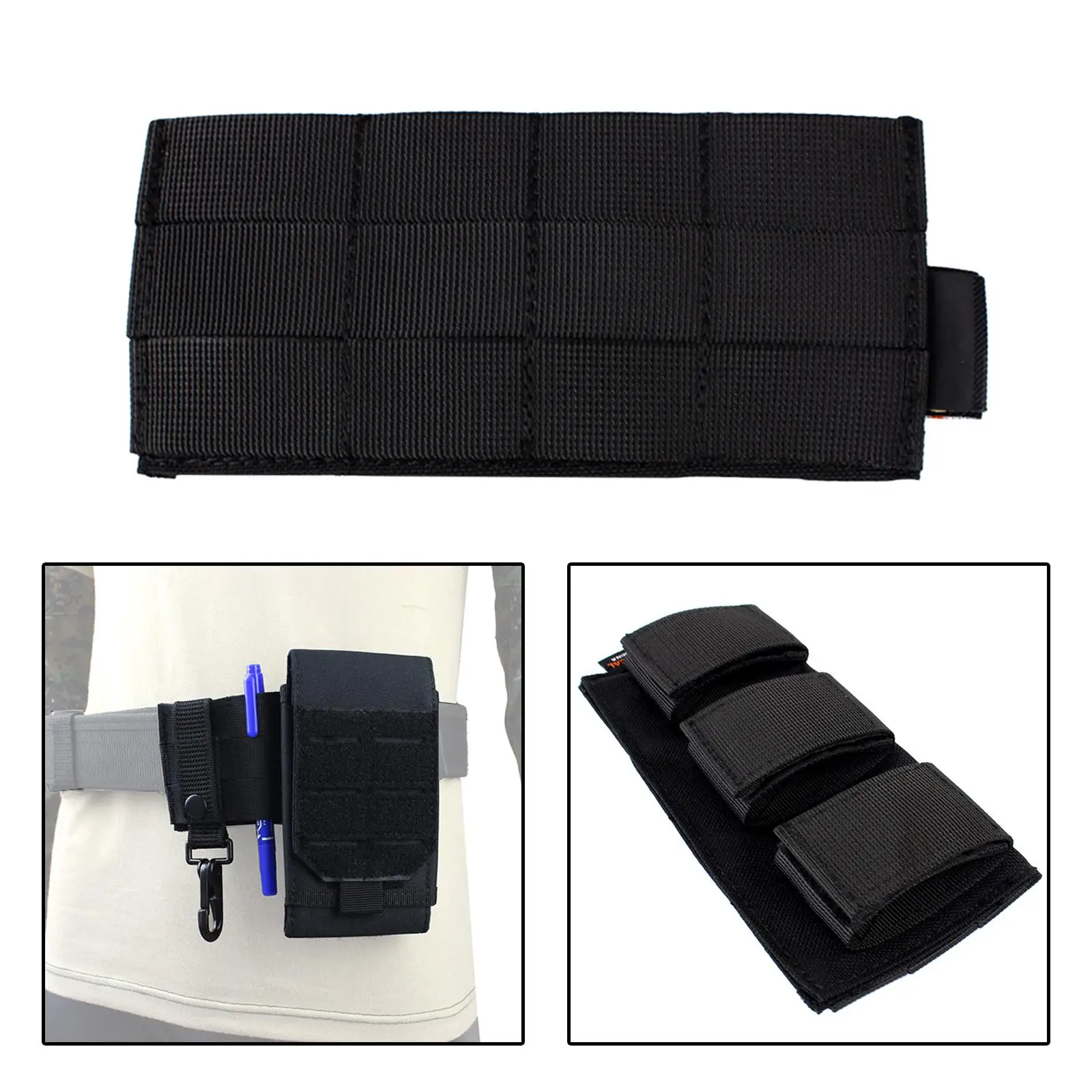 Nylon Belt Adapter Panel Outdoor Hunting for Pouches Detatchable Web