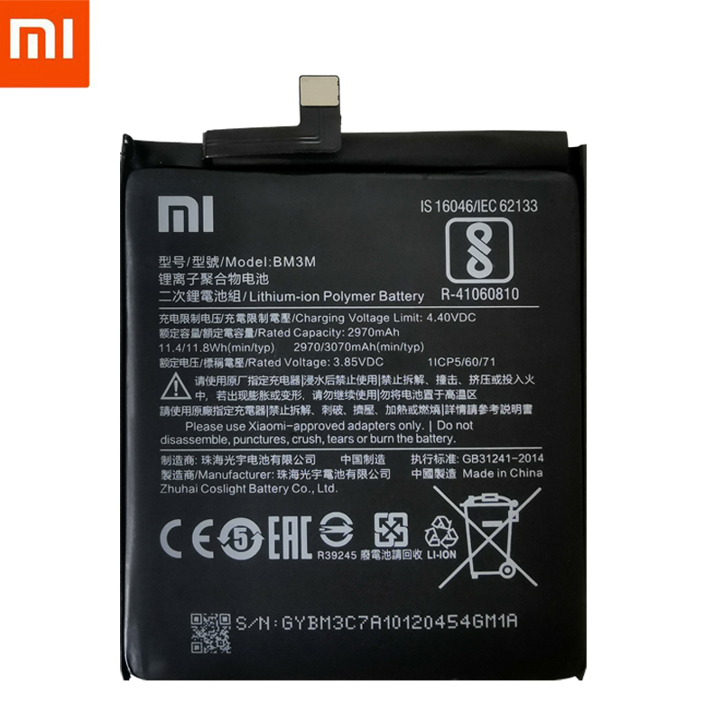 100% original, Mi9 SE, Mi 9SE, BM3M, 3070mAh, 100%