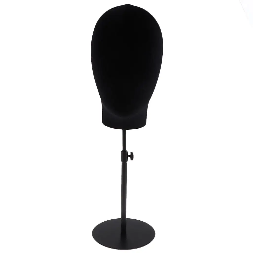 Wig Display Stand   Head Hat  Hair Practice Wigs Training Stand Holder Stable Round Base