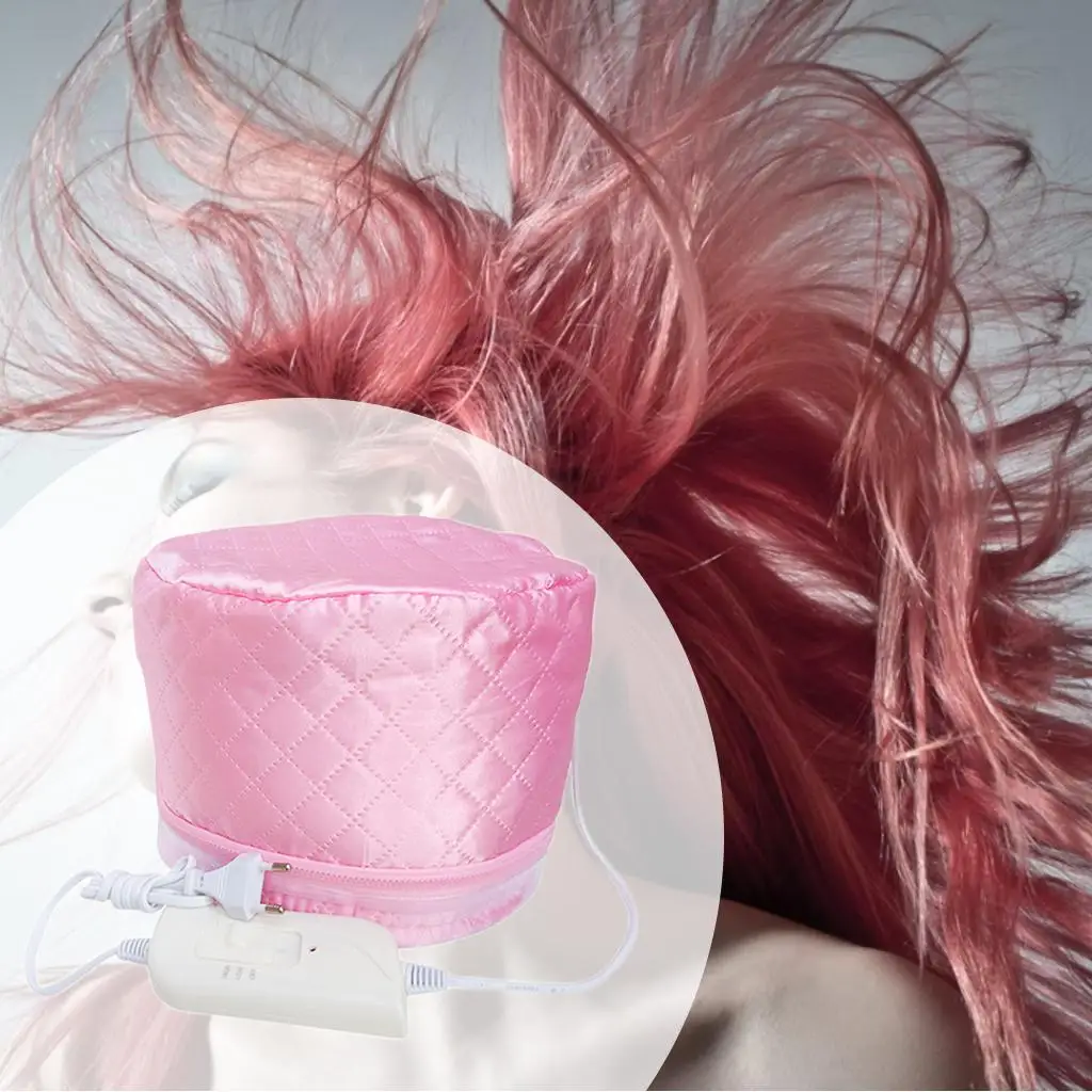 Hair Heating Hat Steamer 3-Modes Microwave for Deep Conditioning Home Salon