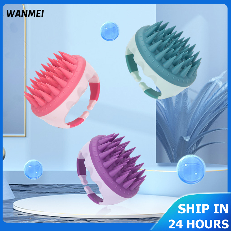 Best of Silicone Scalp Massage Comb Head Body To Wash Clean Care Hair Root Itching Shower Brush Hair Scalp Massager Tool Hair Brushes Reviews & Tips