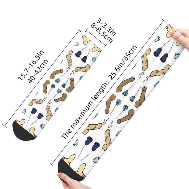 Dicks And Dicks Penis Unisex Winter Socks Running Happy Socks