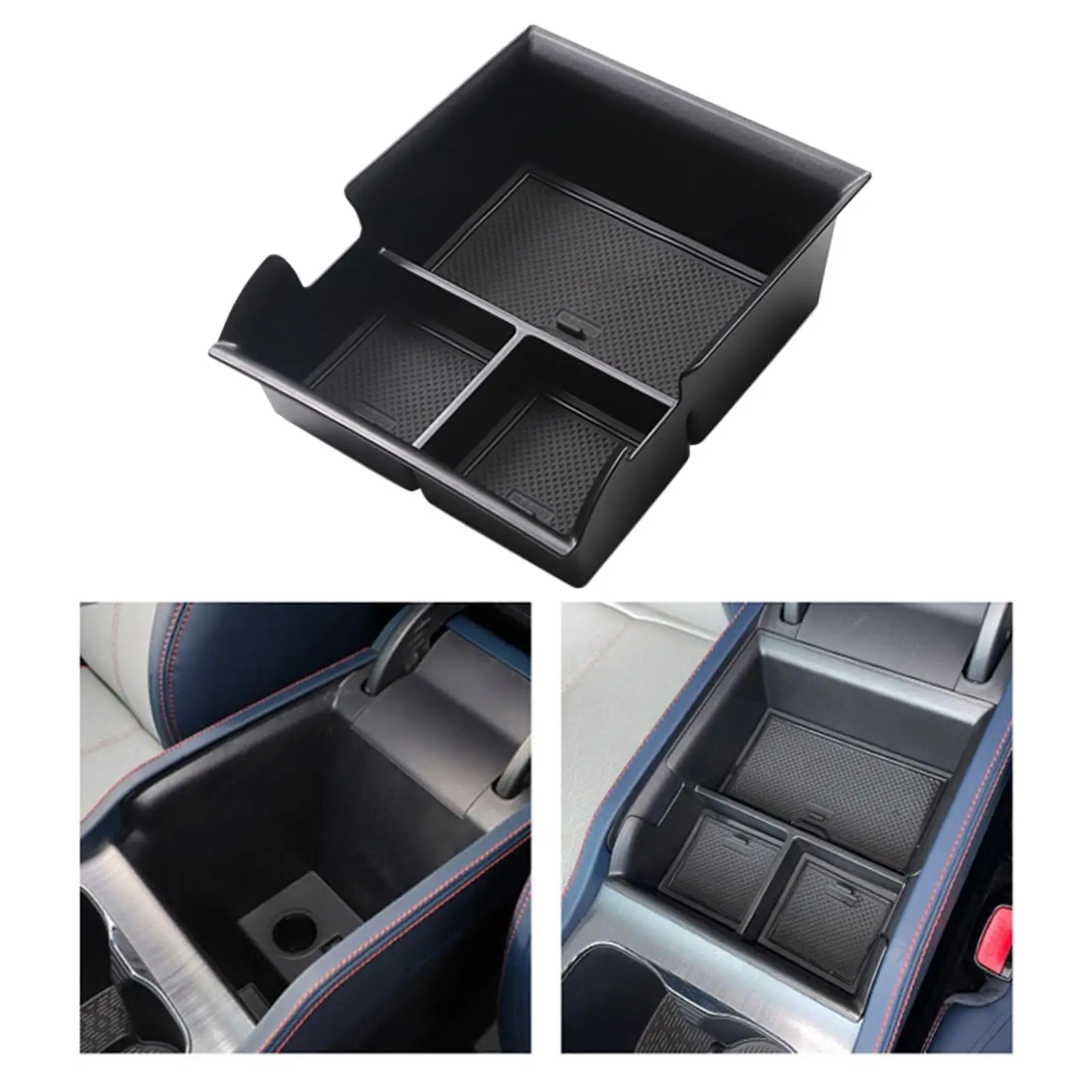 Center Console Armrest Storage Box ABS Holder for Byd Yuan Plus 2022