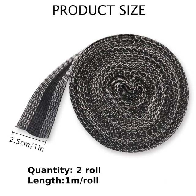 Ruban Thermocollant Ourlet 3x10m - Noir/Blanc/Gris - Fixation Sans Couture Pour Pantalons